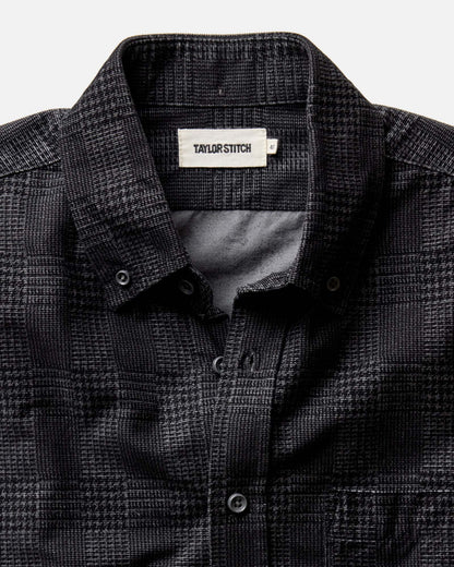 The Jack in Heather Coal Check Pincord