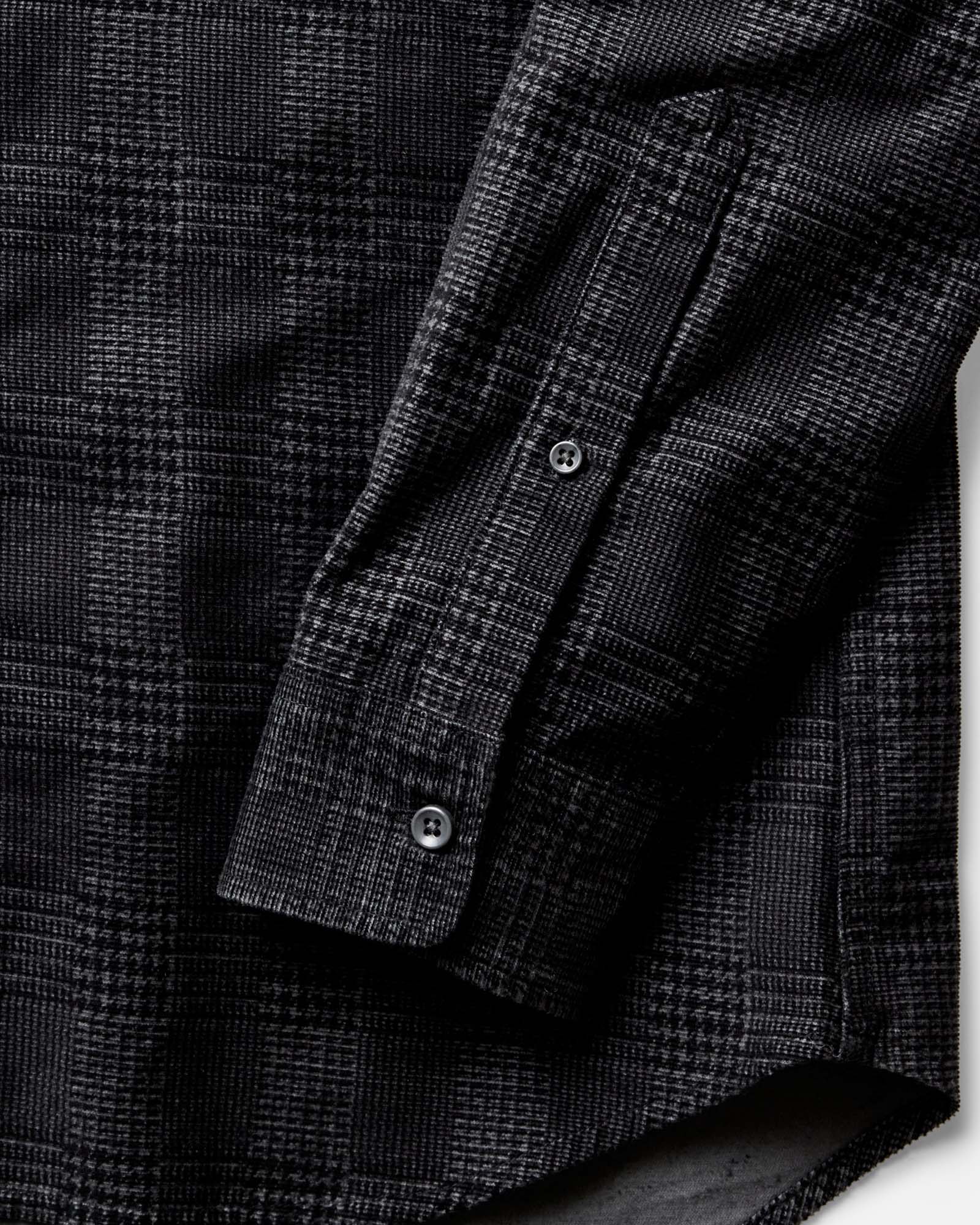 The Jack in Heather Coal Check Pincord