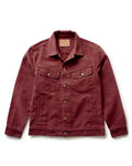 The Long Haul Jacket in Dried Cherry Moleskin