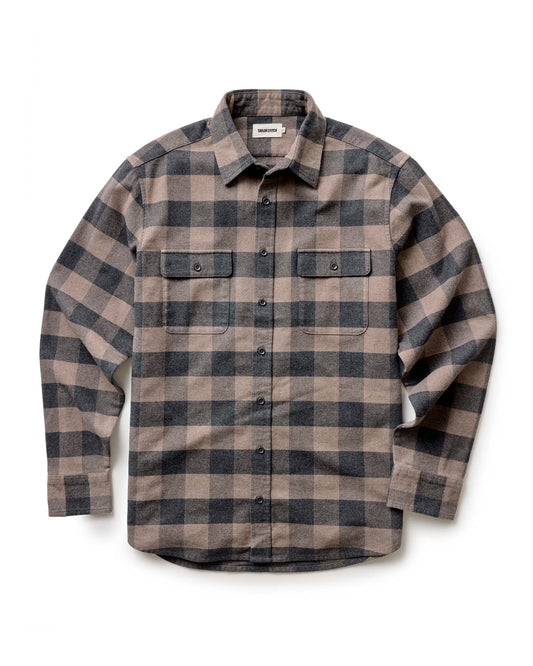 The Yosemite Shirt in Heather Sable Buffalo Check