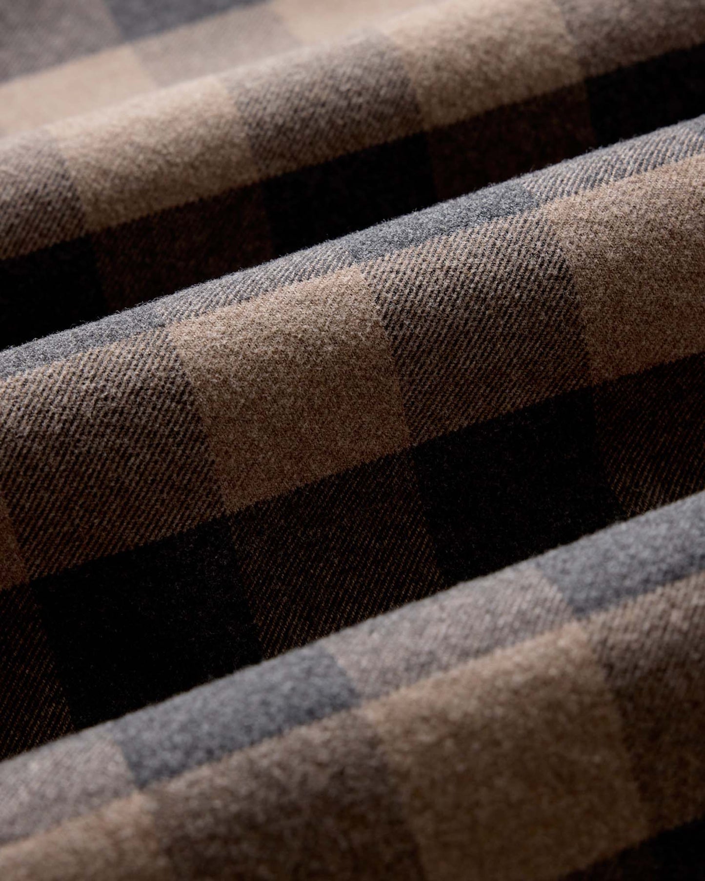 The Yosemite Shirt in Heather Sable Buffalo Check