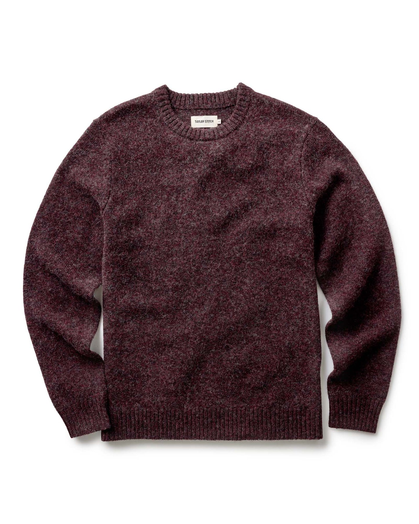 The Eastmoor Sweater in Heather Port Wool