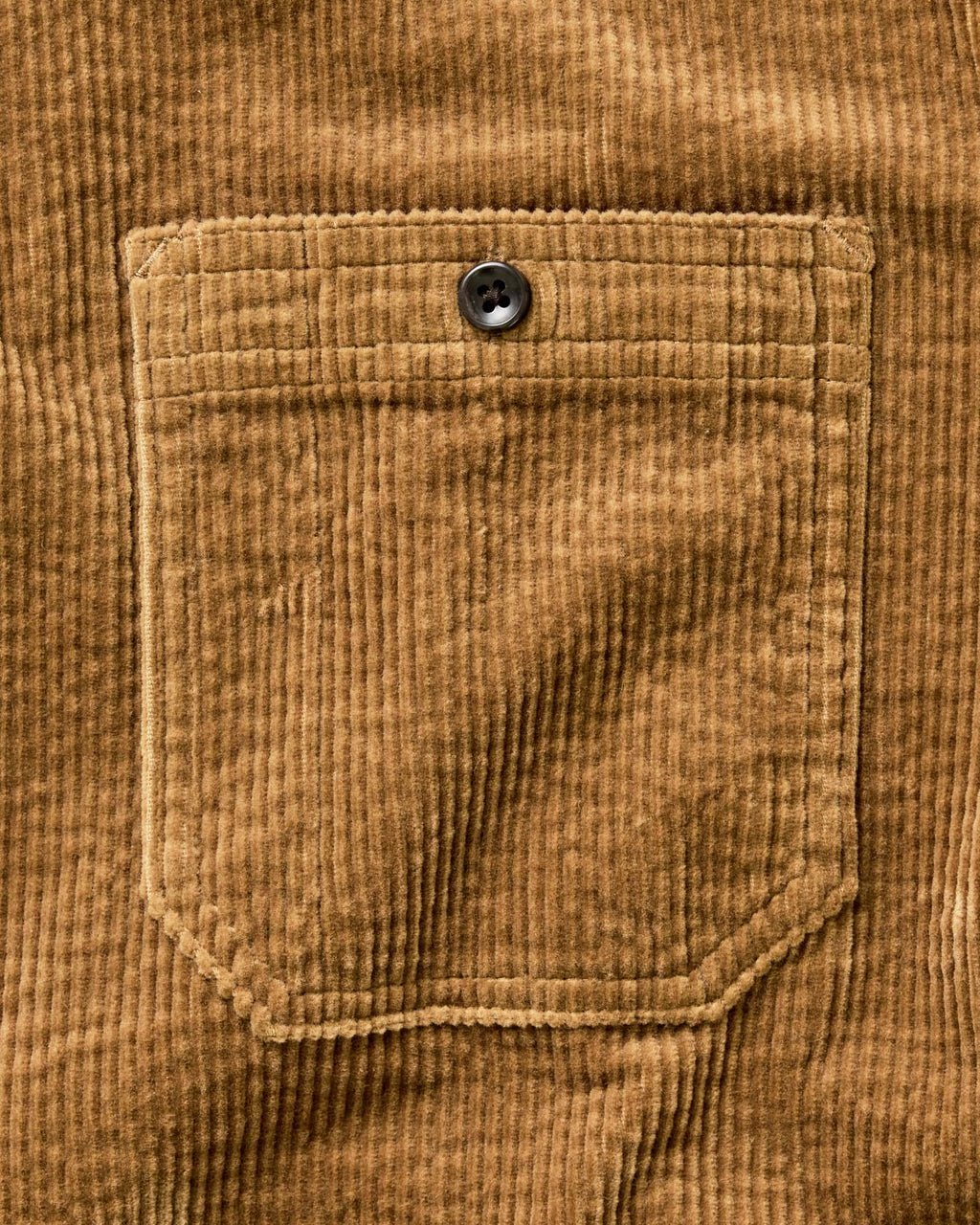 The Utility Shirt in Bourbon Corduroy