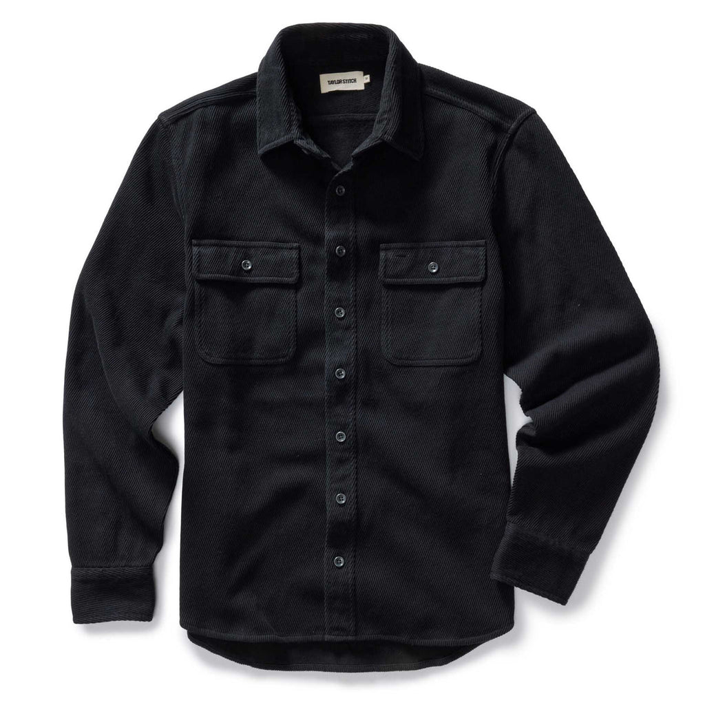 The Ledge Shirt in Coal Twill