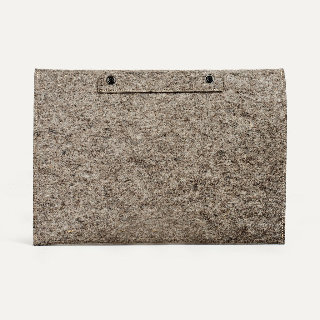 Misha 15" Laptop Sleeve in Natural Felt
