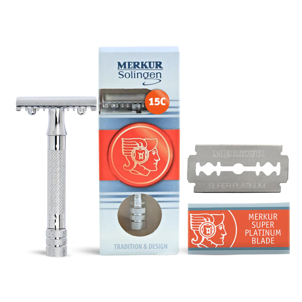 15C Open Tooth Comb Safety Razor