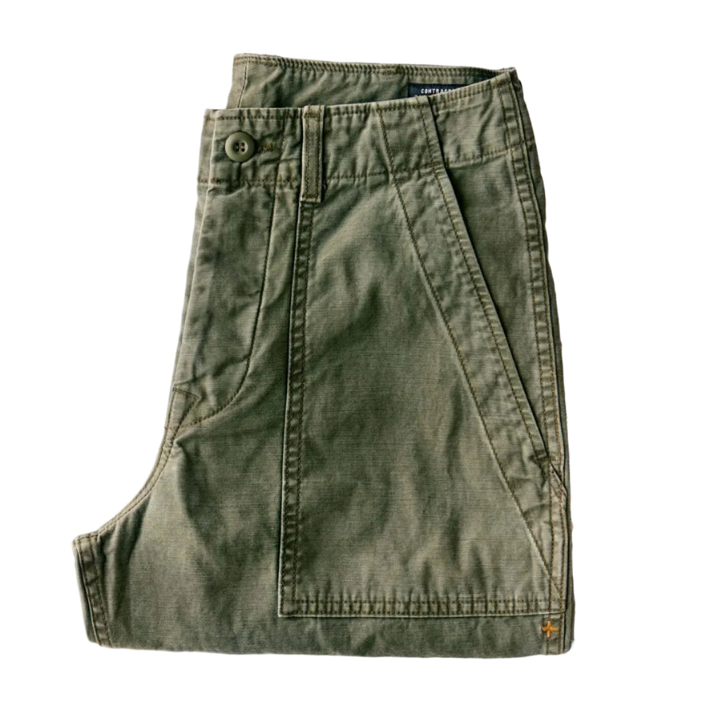 Oliver Military Trouser in Olive