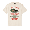 Short Sleeve Frontier Graphic T-Shirt in White Birch/Camping