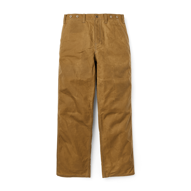 Oil Finish Single Tin Pant in Dark Tan