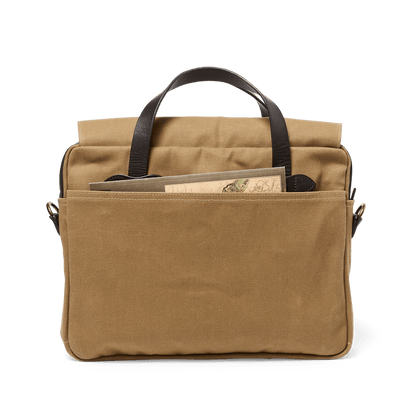 Original Briefcase in Tan Rugged Twill