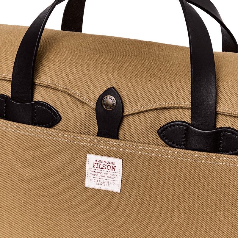 Original Briefcase in Tan Rugged Twill