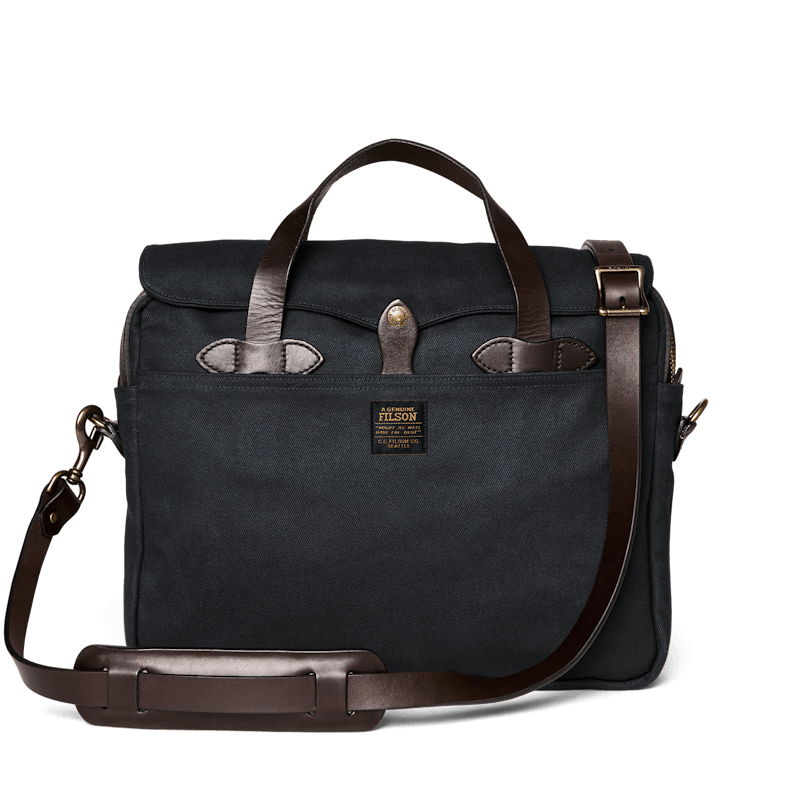 Original Briefcase in Navy Rugged Twill