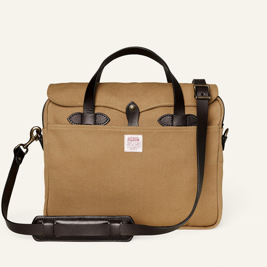 Original Briefcase in Tan Rugged Twill