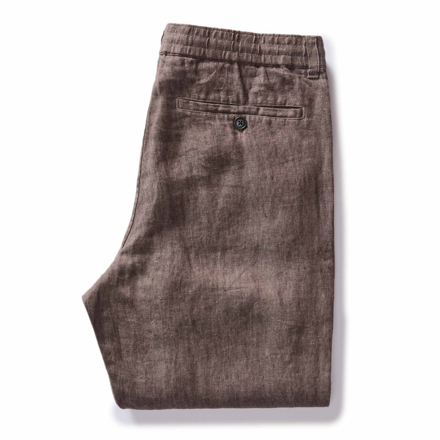 The Easy Pant in Cocoa Linen