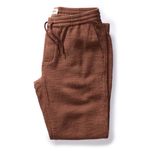 The Apres Pant in Black Cherry