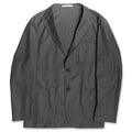 Sack Suit in Charcoal Crispaire