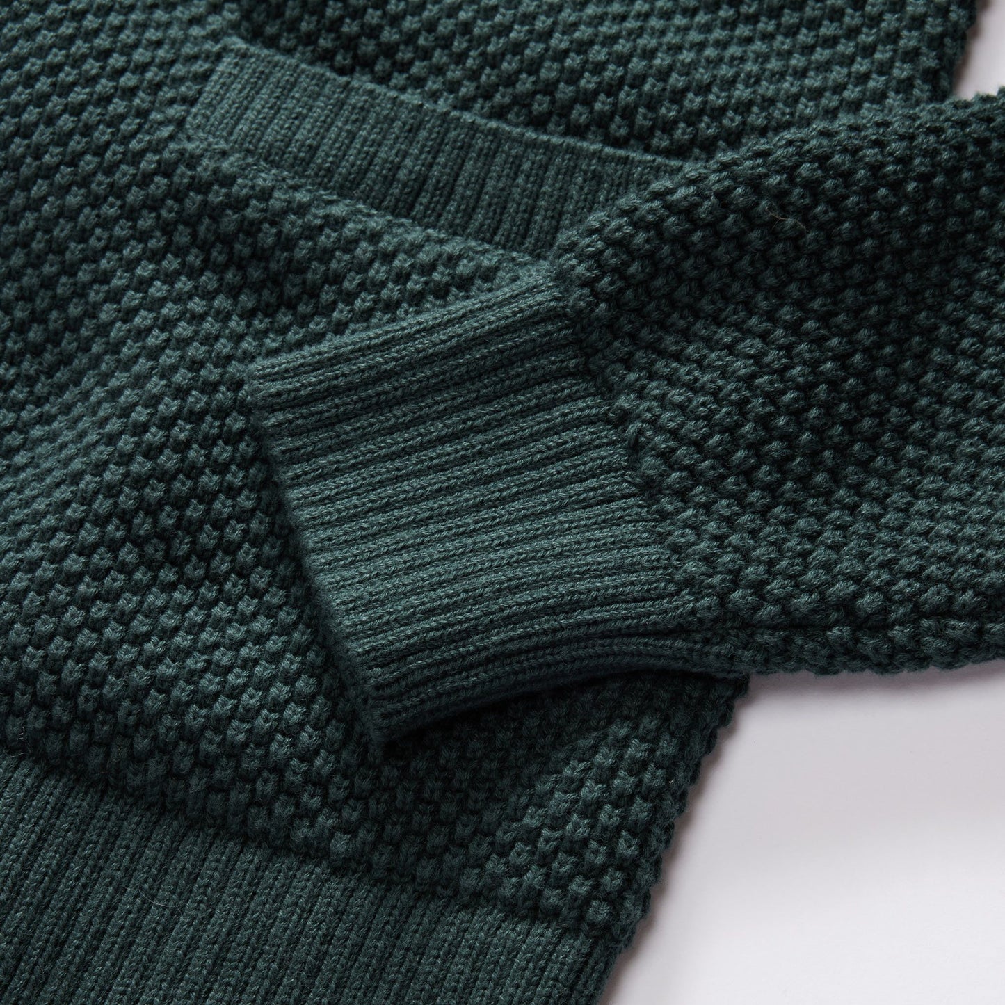 The Crawford Sweater in Dark Forest