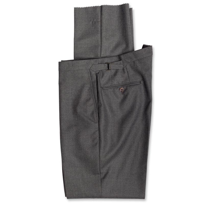 Sack Suit in Charcoal Crispaire