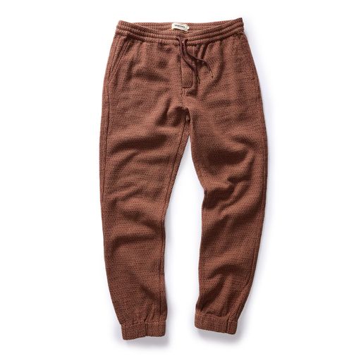 The Apres Pant in Black Cherry