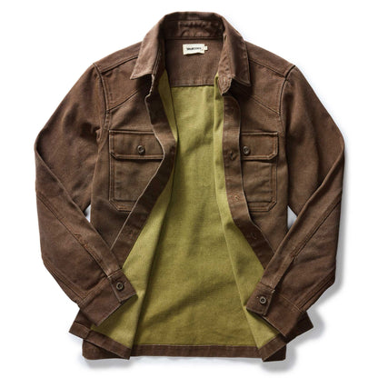 The Shop Shirt in Aged Penny Chipped Canvas