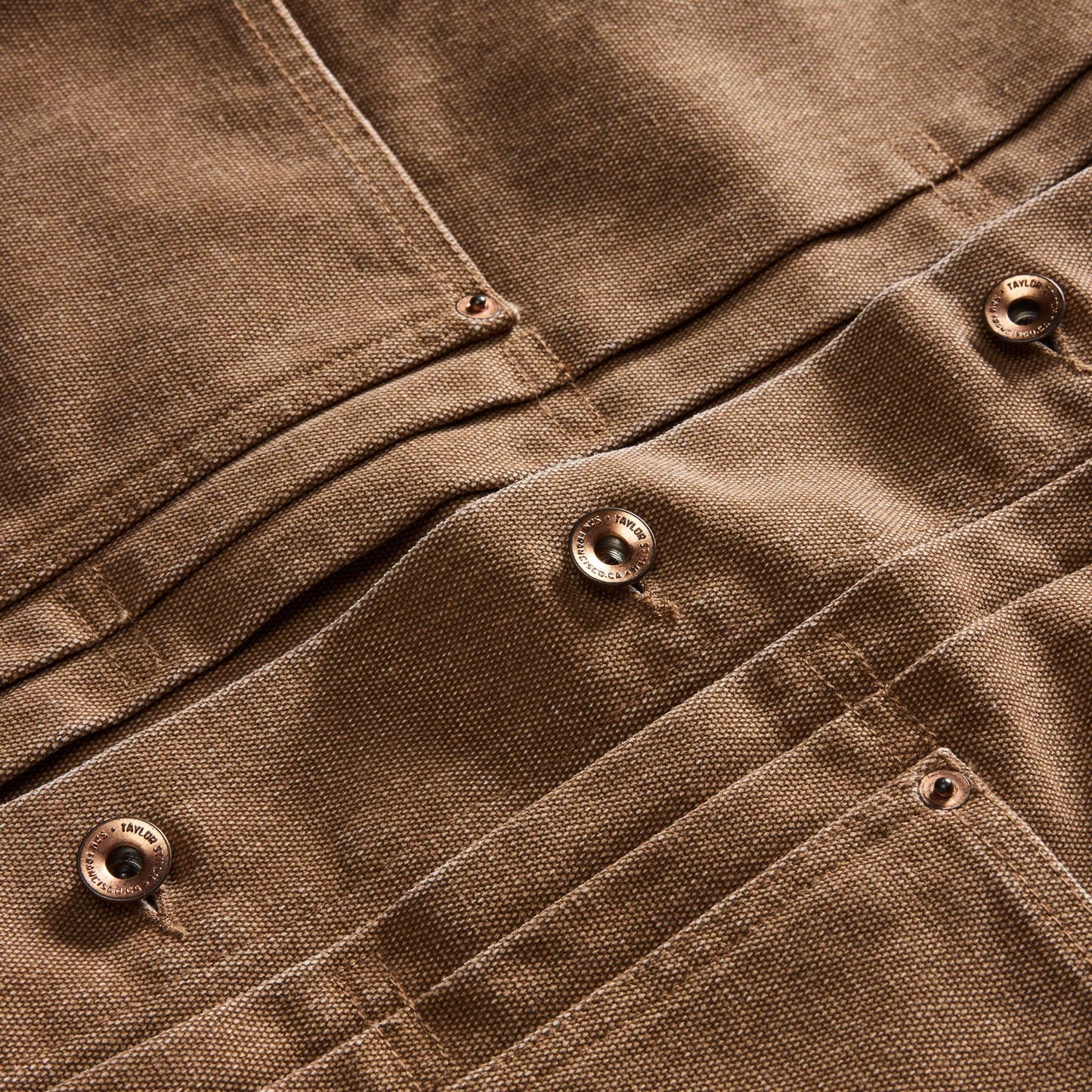 The Ryder Jacket in Tobacco Chipped Canvas