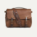 Medium Postman Bag Eclair in Amber Brown