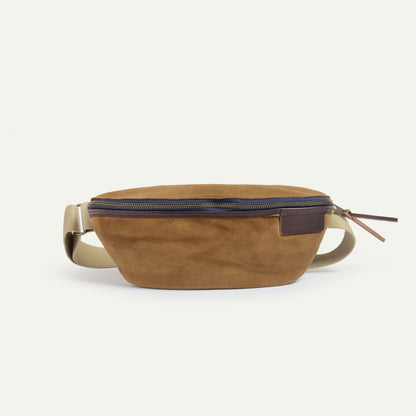 4.5L Beat Belt Bag in Tobacco Suede