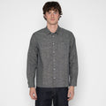 True Shirt in Indigo Dotted Waves