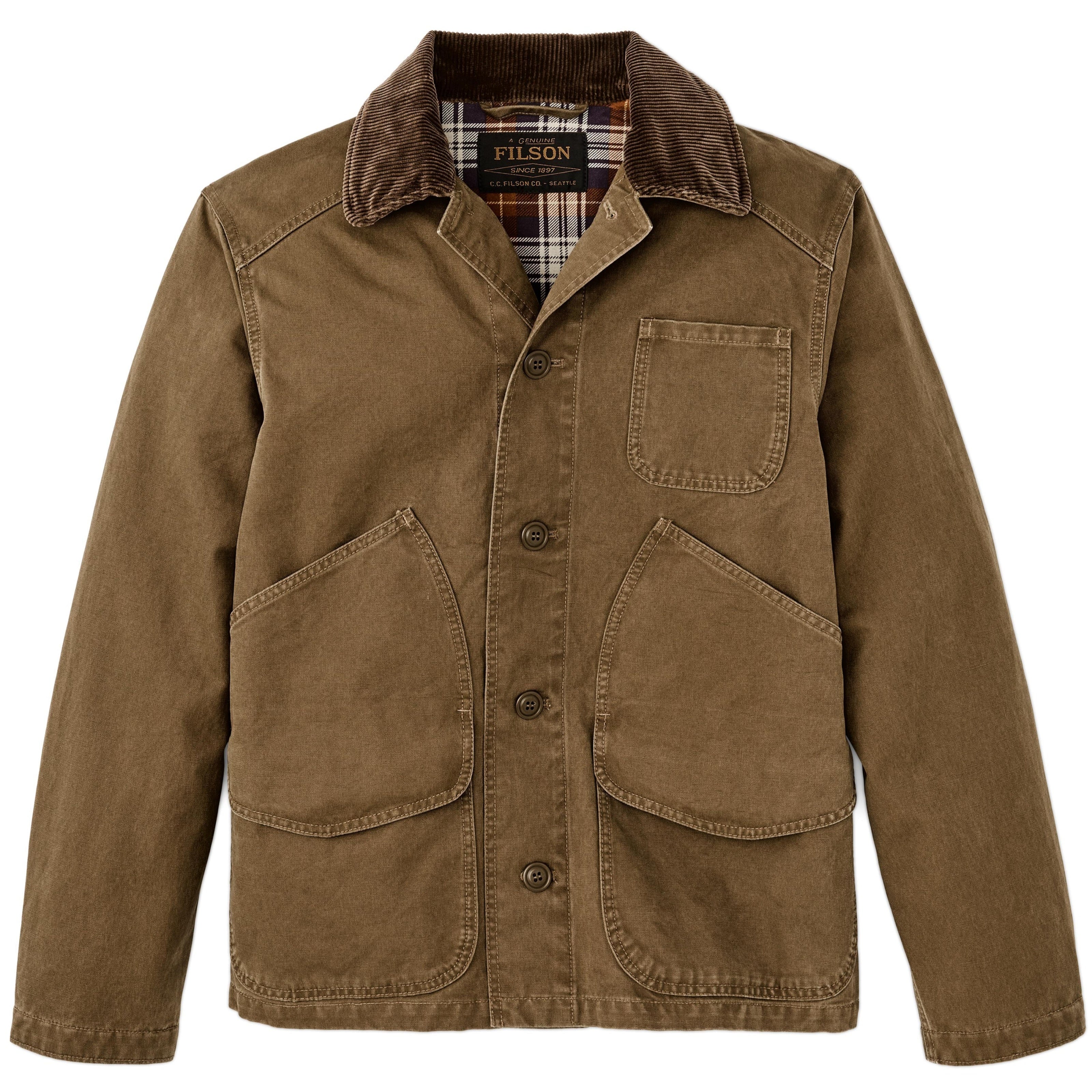 Canvas Outfitter Jacket in Kangaroo