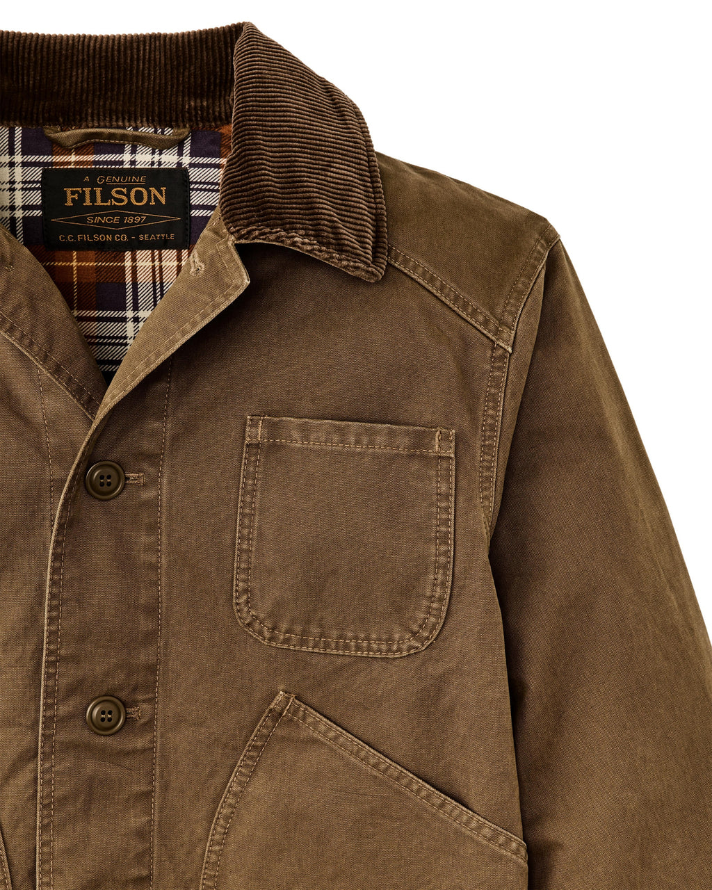 Canvas Outfitter Jacket in Kangaroo