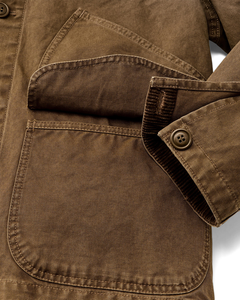 Canvas Outfitter Jacket in Kangaroo