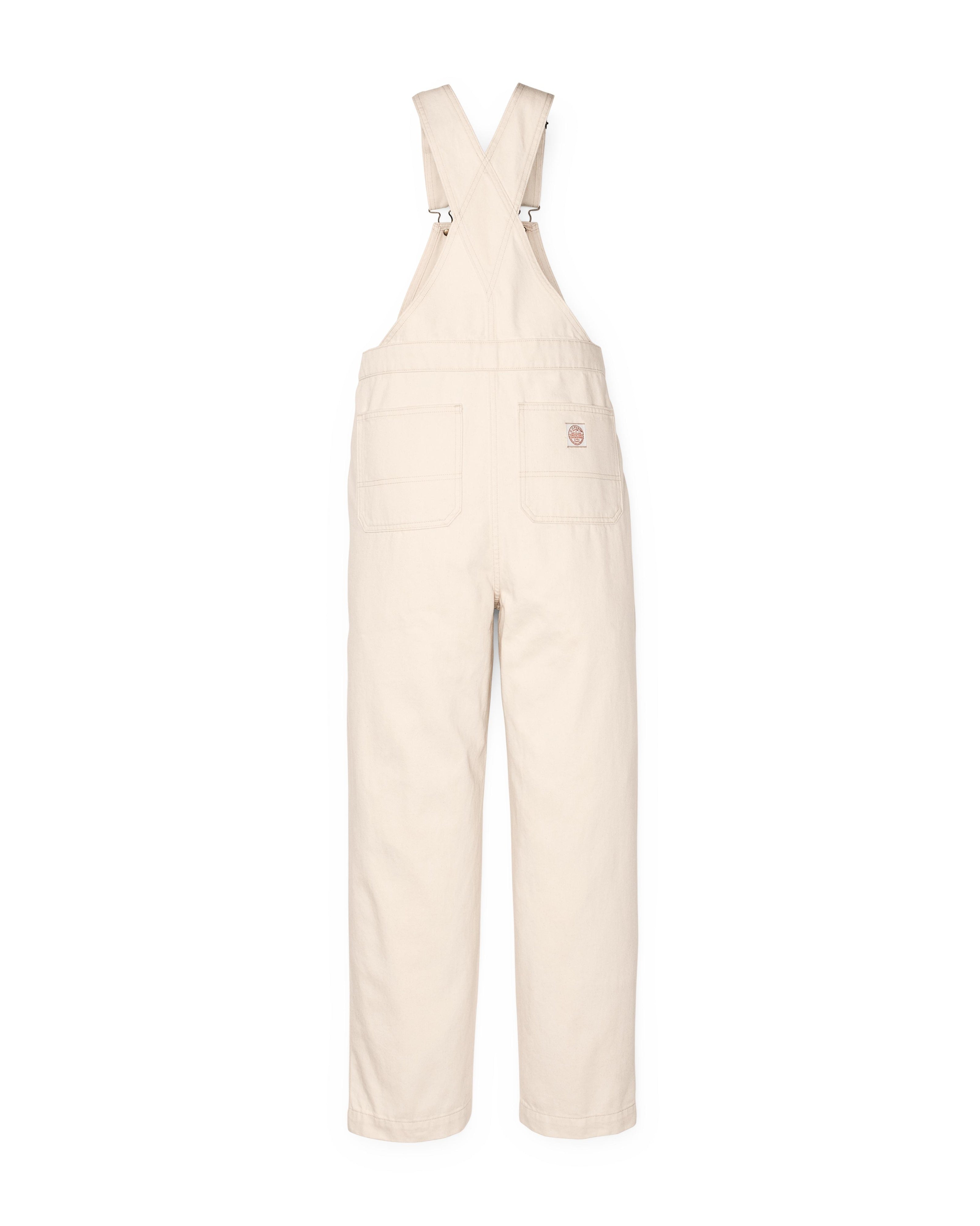 Denim Overalls in Natural Seed