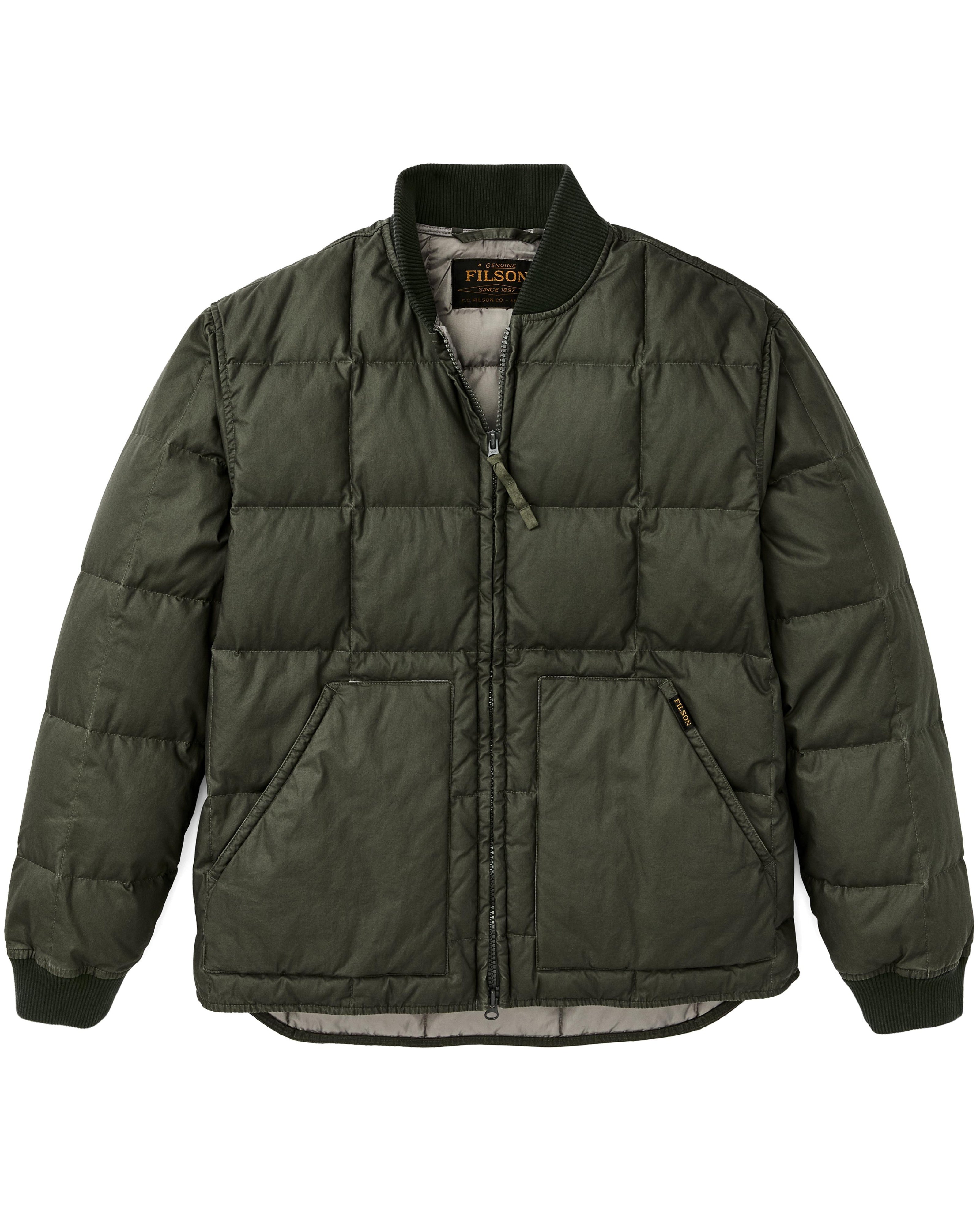 Heritage Cotton Down Jacket in Beluga