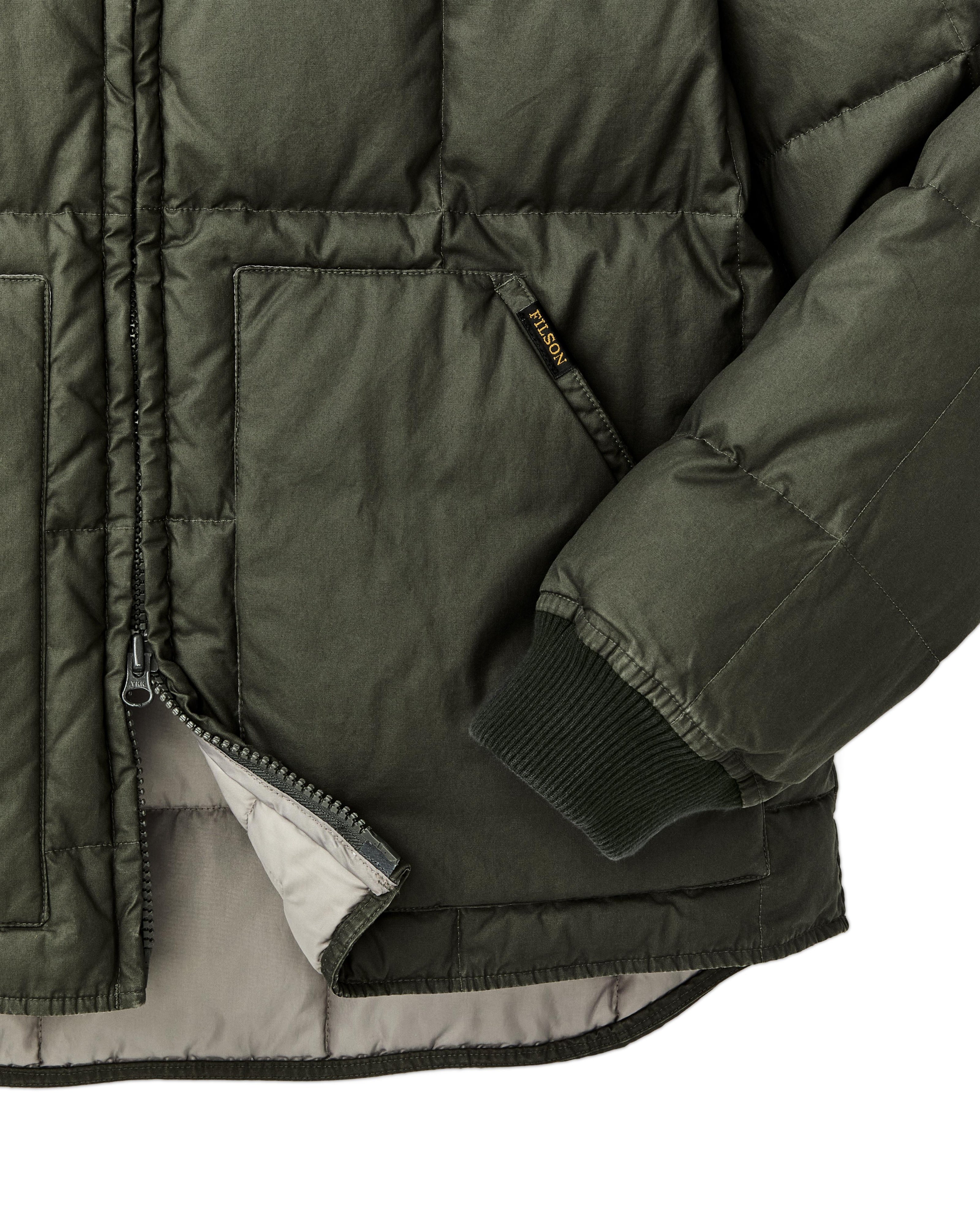 Heritage Cotton Down Jacket in Beluga