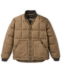 Heritage Cotton Down Jacket in Light Brown