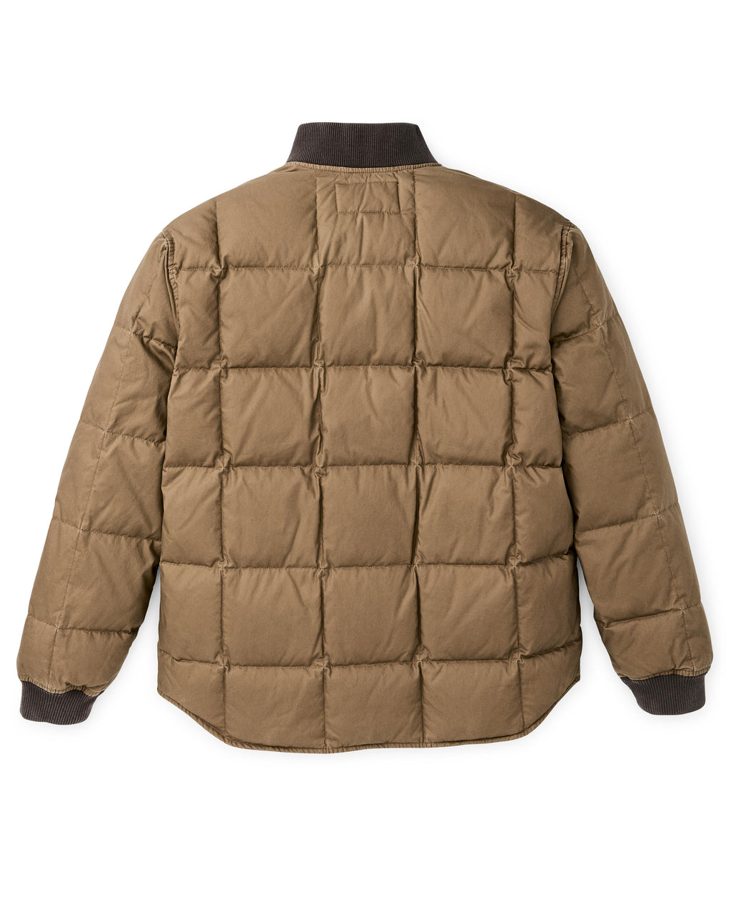 Heritage Cotton Down Jacket in Light Brown