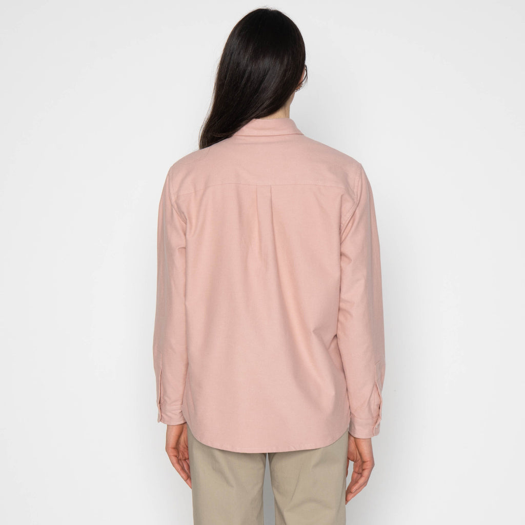 Judy in Dusty Rose Flannel