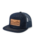 Scenic Graphic Trucker in Indigo