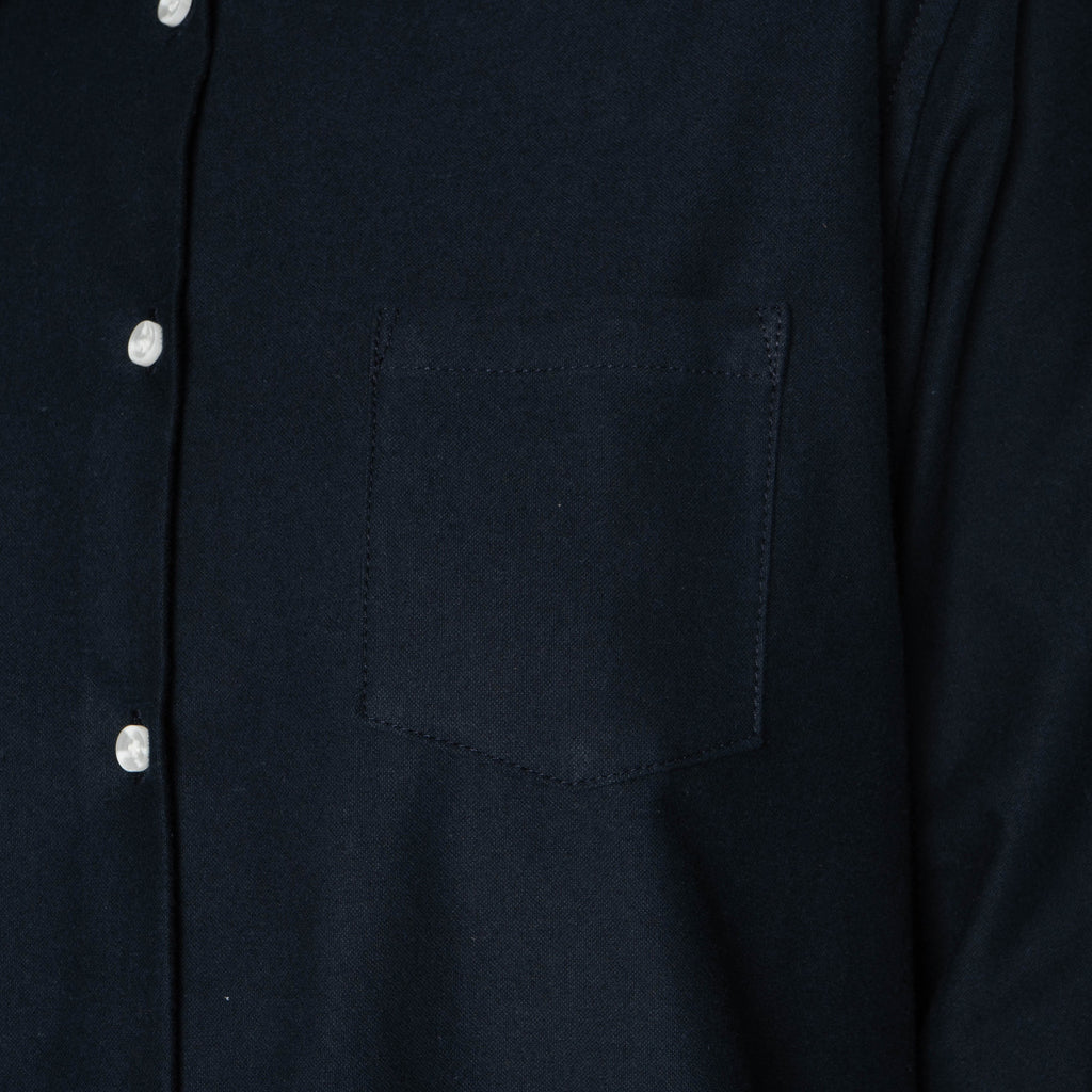 Judy in Midnight Blue Flannel