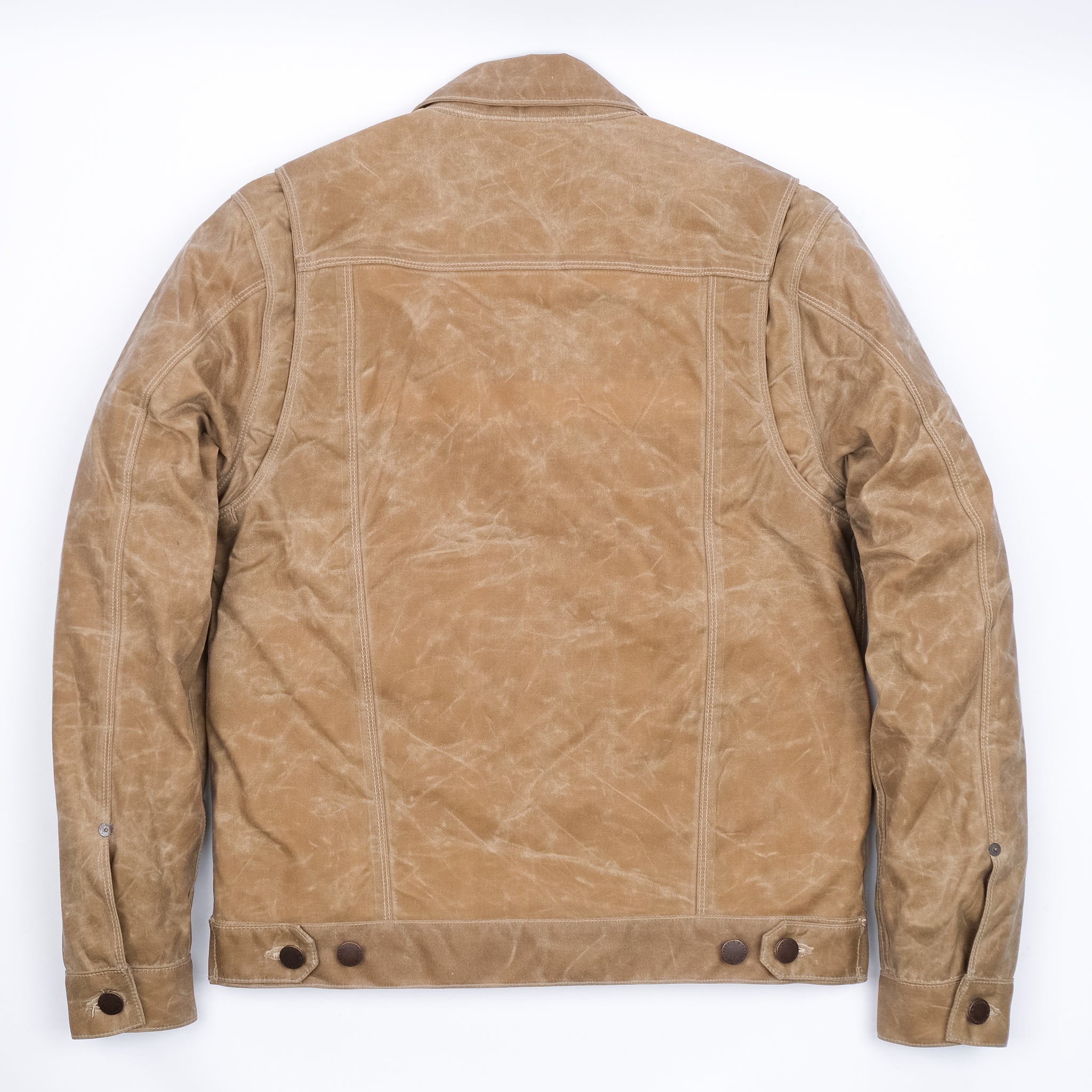 Waxed Riders Jacket in Tumbleweed