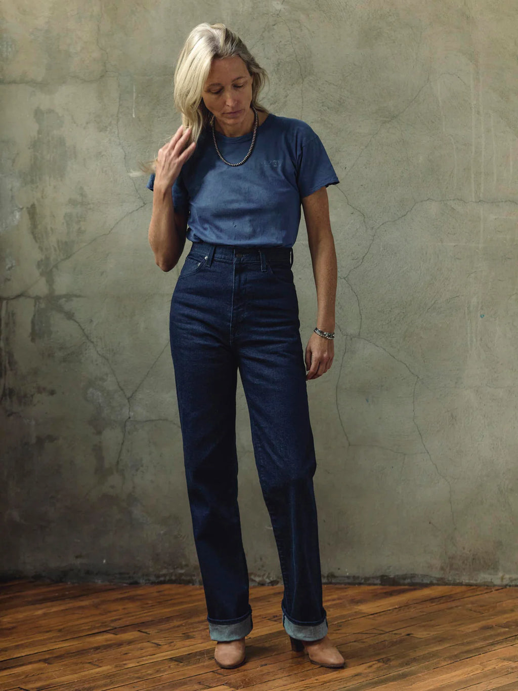 Catherine Slim in Indigo Selvedge Rinse