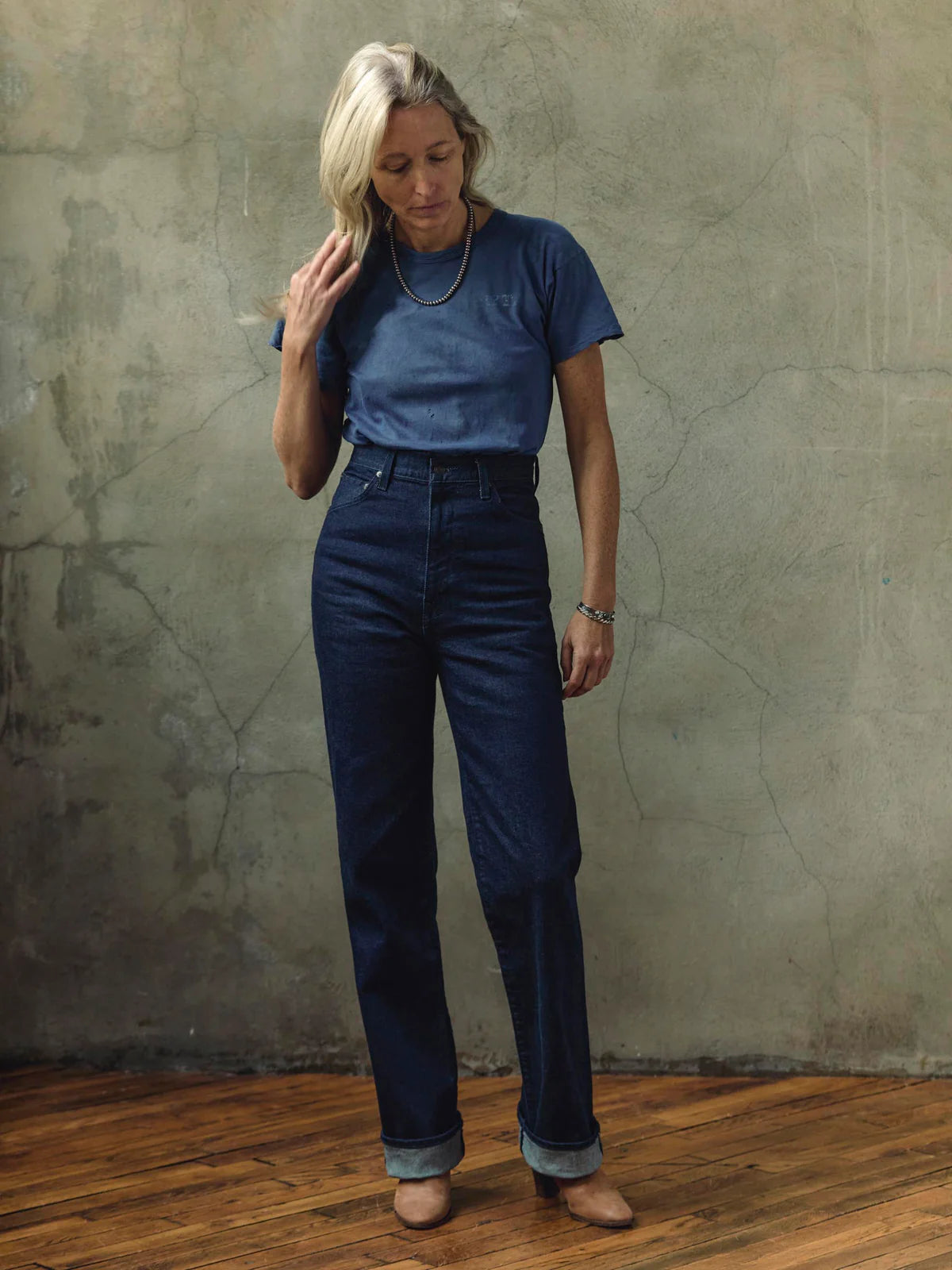 Catherine Slim in Indigo Selvedge Rinse