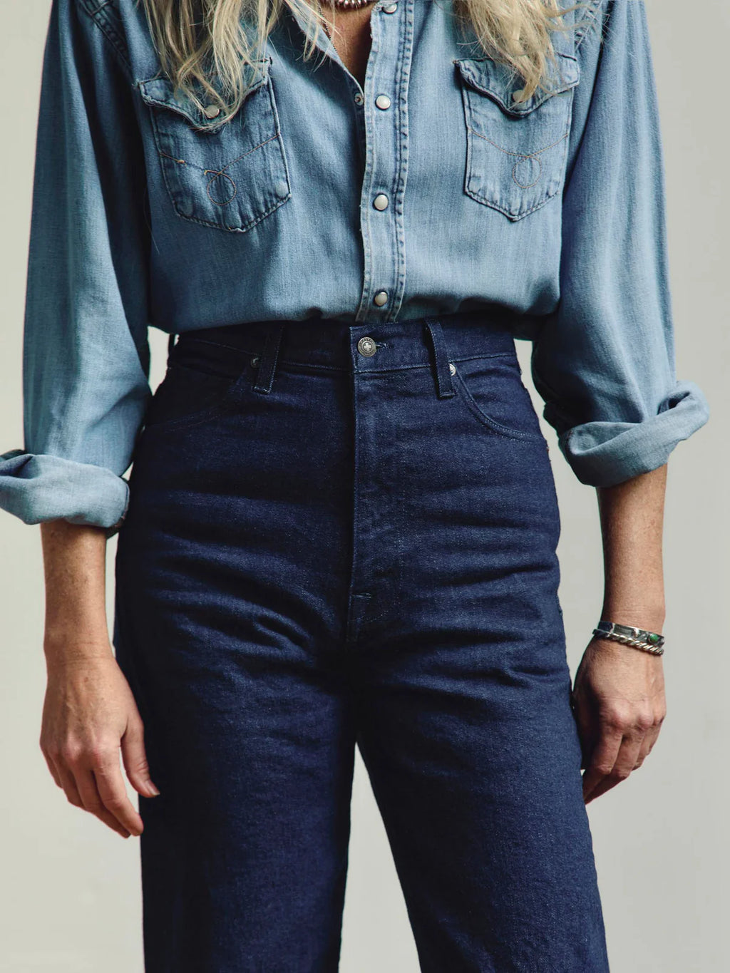 Catherine Slim in Indigo Selvedge Rinse