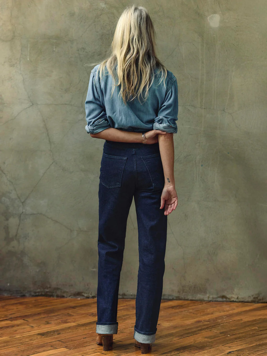 Catherine Slim in Indigo Selvedge Rinse