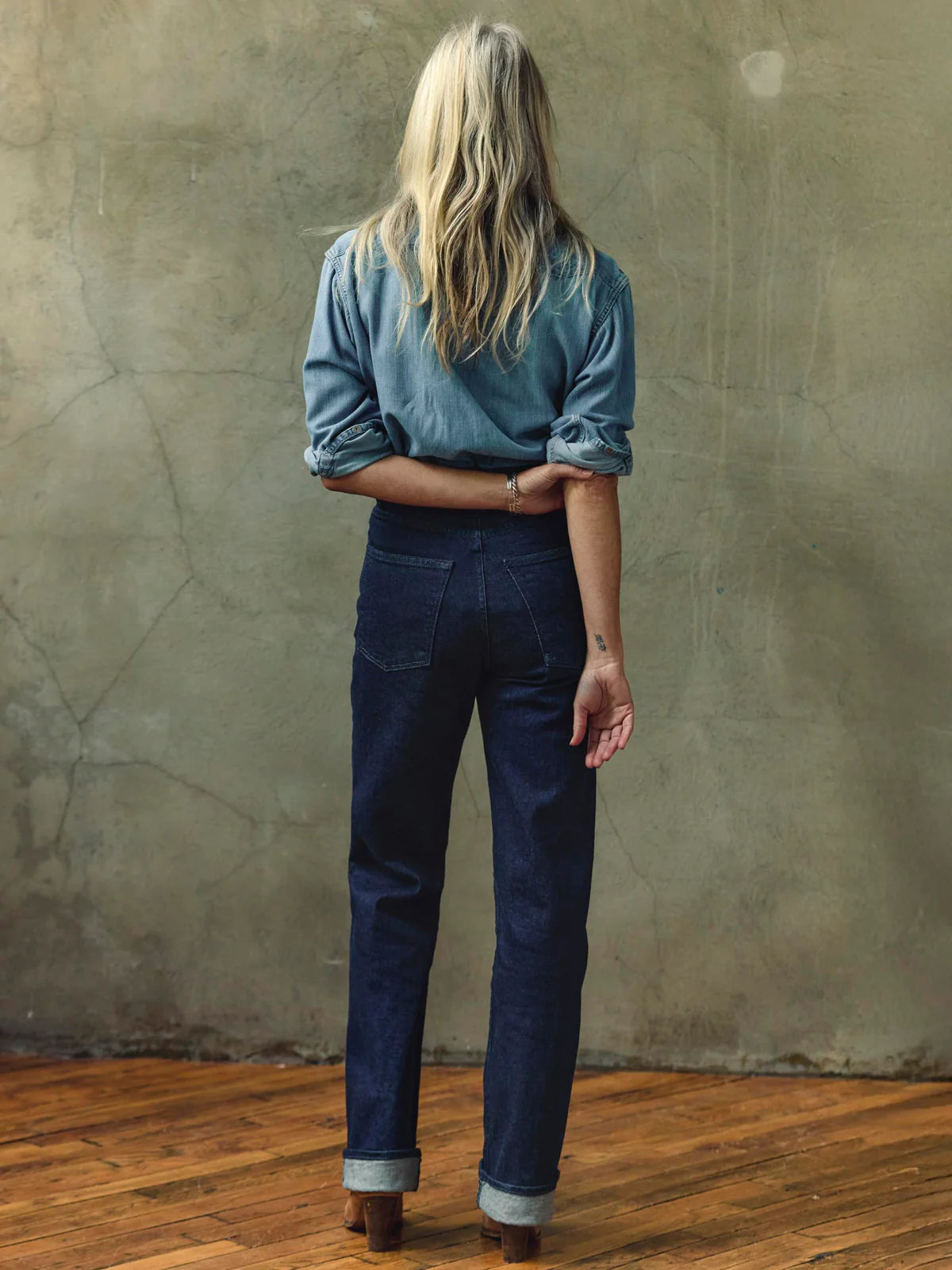 Catherine Slim in Indigo Selvedge Rinse