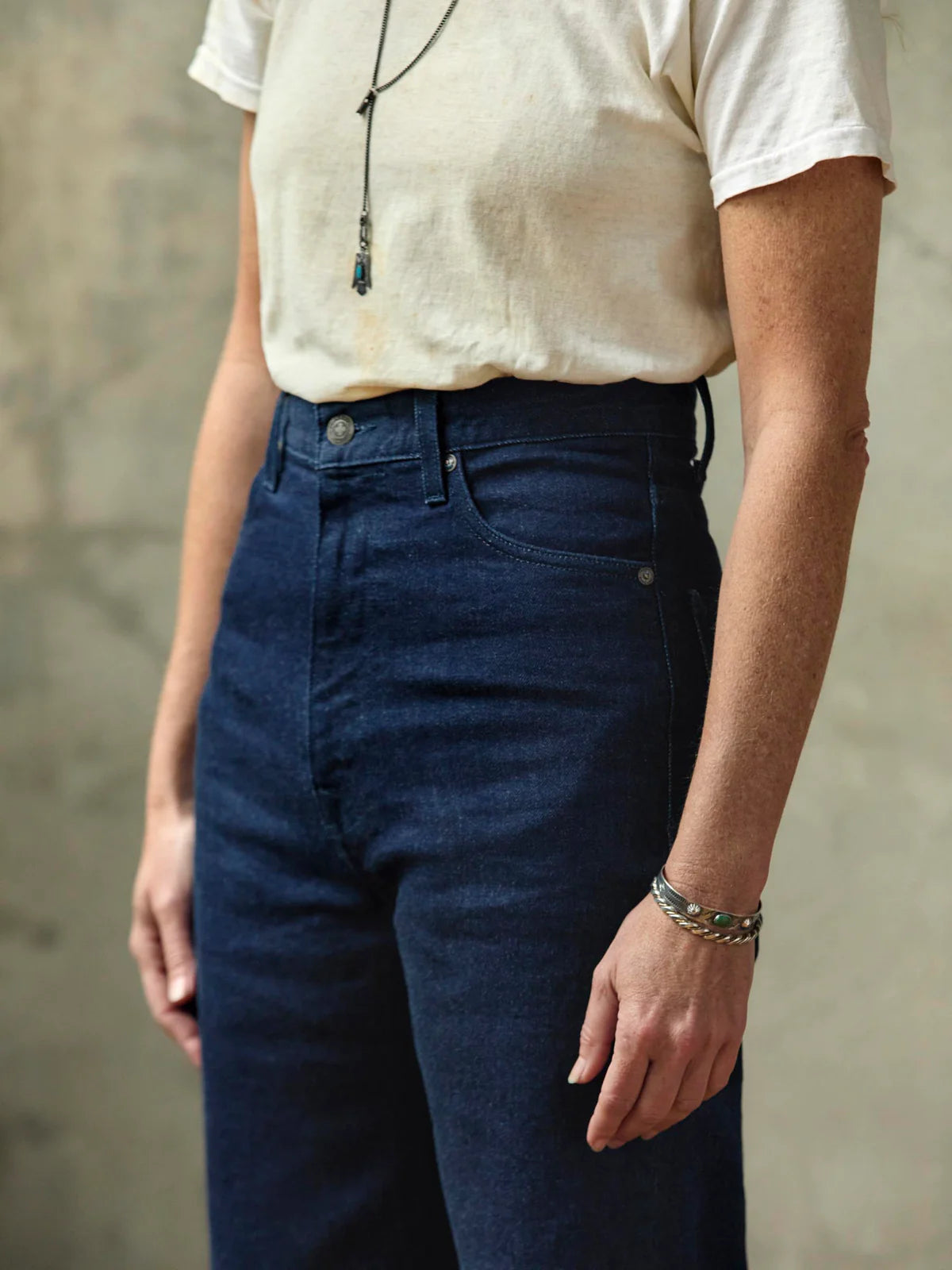 Catherine Slim in Indigo Selvedge Rinse