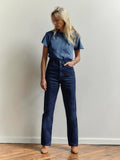 Catherine Slim in Indigo Selvedge Rinse