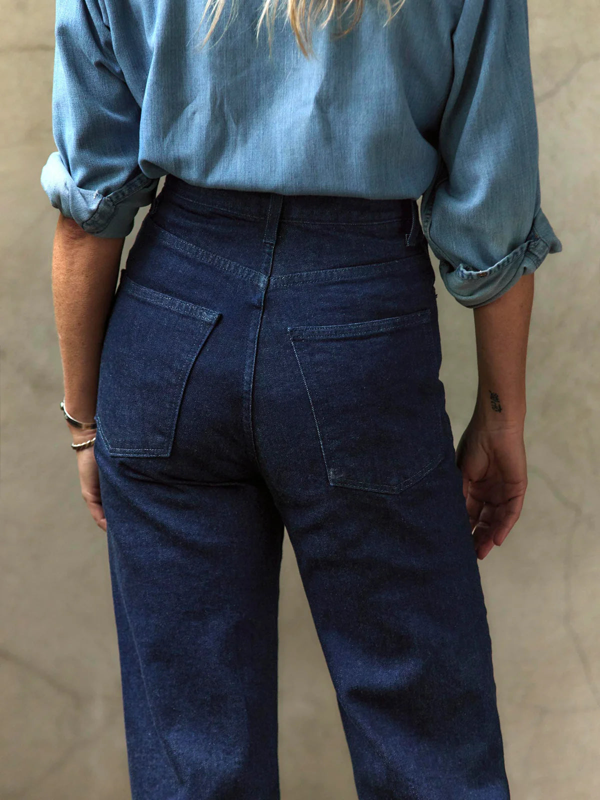 Catherine Slim in Indigo Selvedge Rinse