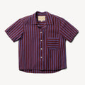 Pearl Snap in Itajime Stripe