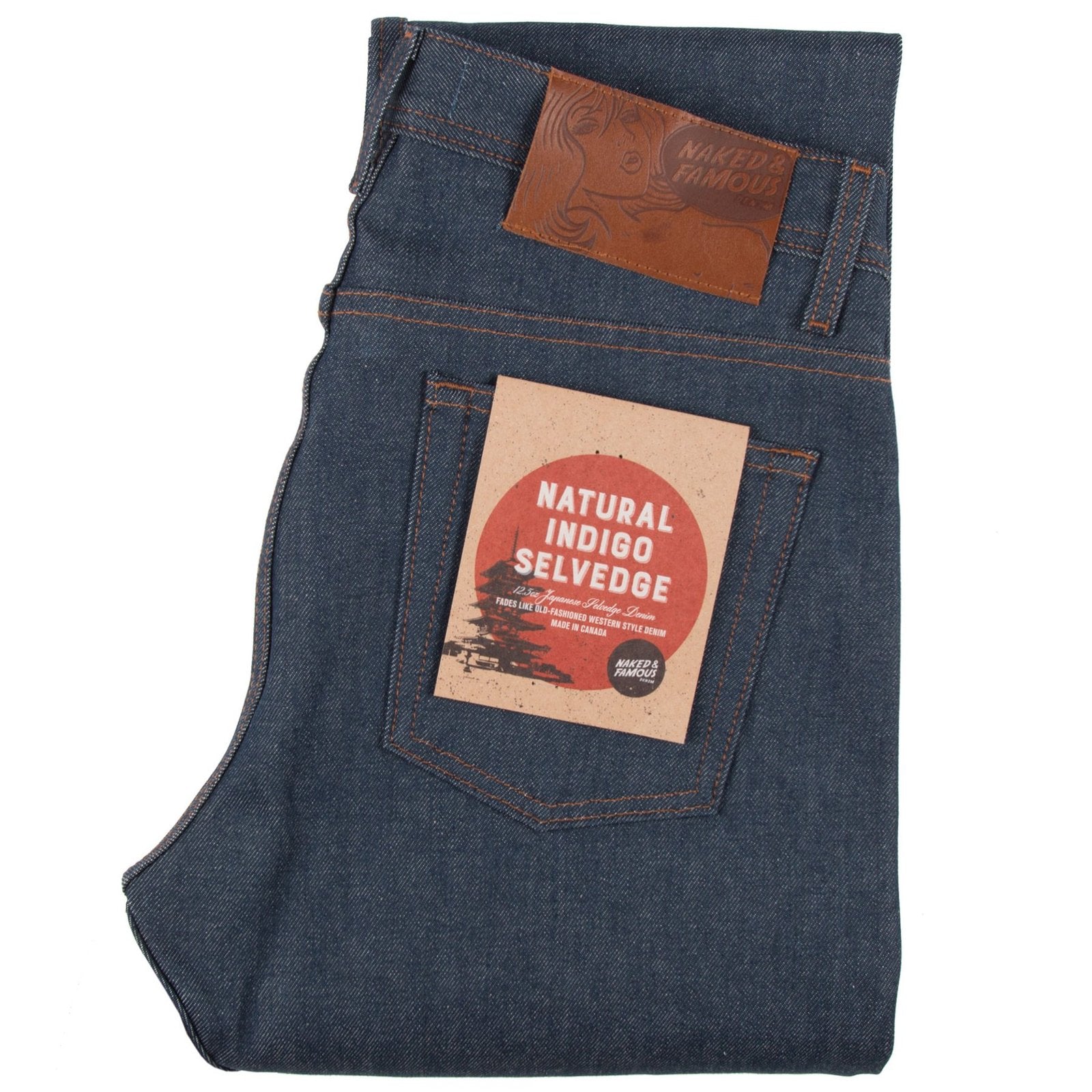Weird Guy Natural Indigo Selvedge